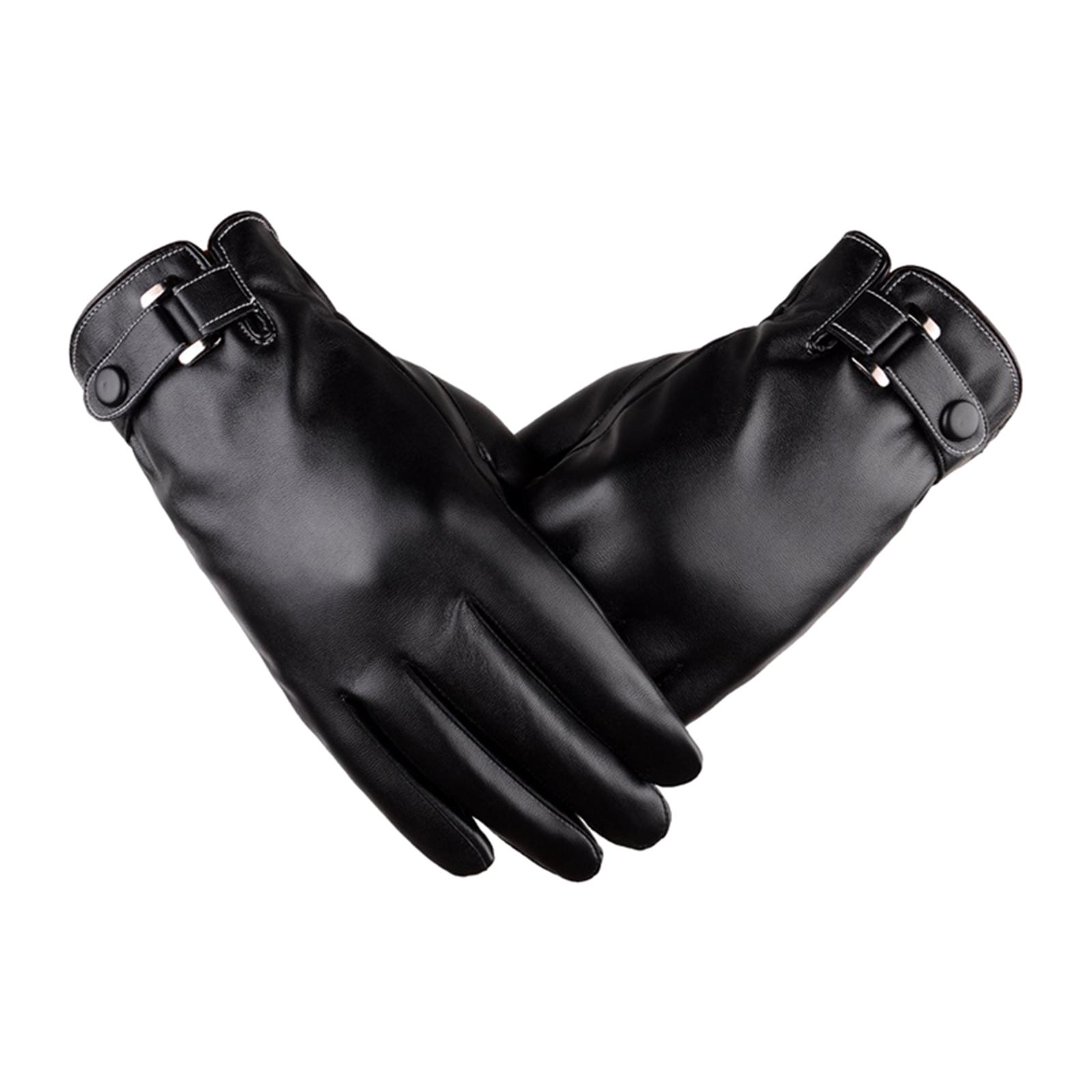 ถุงมือฤดูหนาวสำหรับผู้ชาย ถุงม - Leather Driving Glove บทวิจารณ์และราคา
