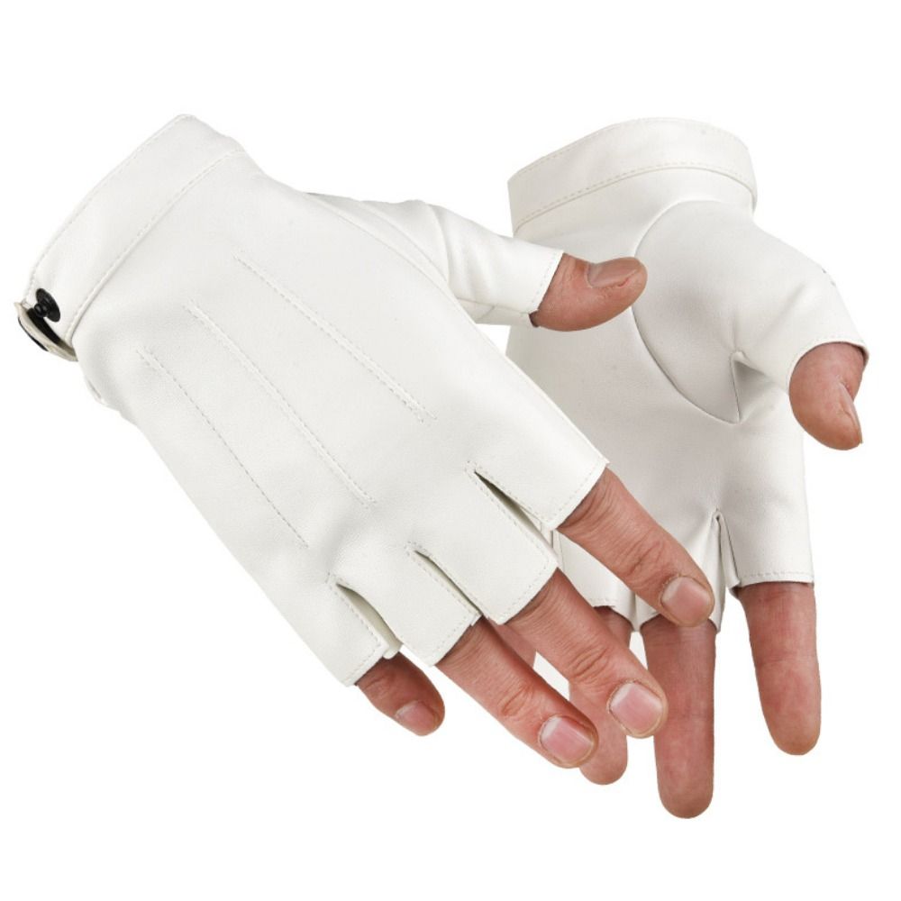 แฟชั่นพังก์ PU ถุงมือขับรถ ดีไ - Leather Driving Glove บทวิจารณ์และราคา