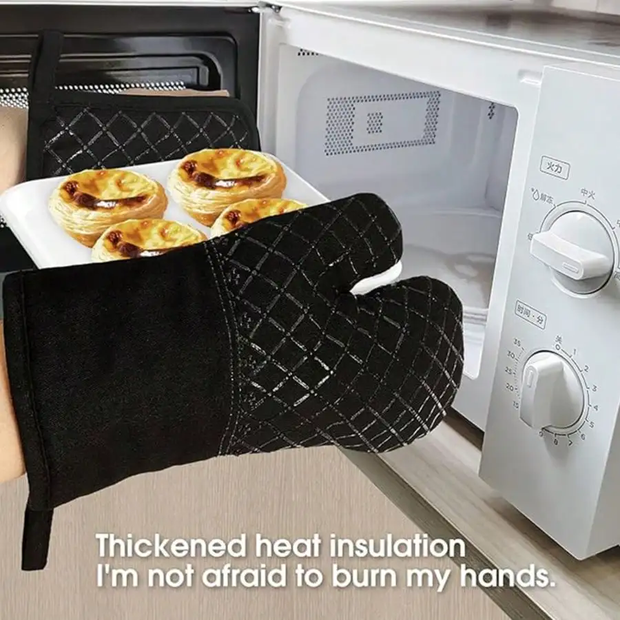 ถุงมือซิลิโคนสำหรับใช้ในครัวแล - Heat Resistant Glove บทวิจารณ์และราคา