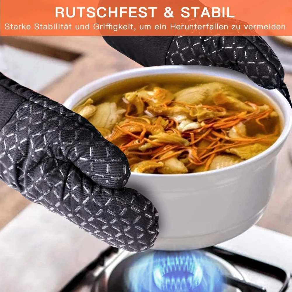 ถุงมือซิลิโคนสำหรับใช้ในครัวแล - Heat Resistant Glove บทวิจารณ์และราคา