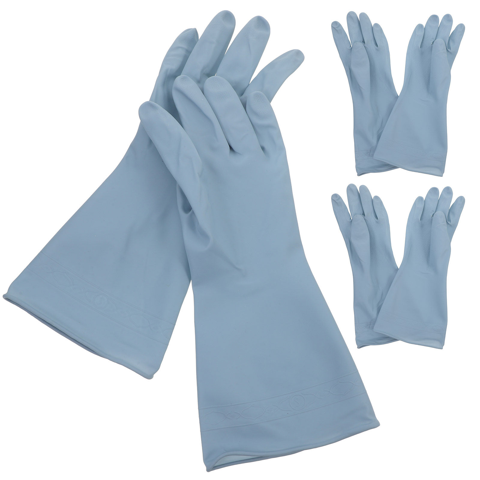 ถุงมือยางสำหรับล้างจานแบบยาว 3 - Dish Glove Rubber บทวิจารณ์และราคา