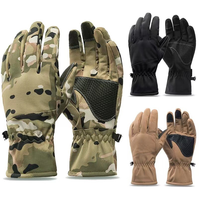 ถุงมือกันหนาวลายพรางสำหรับกิจก - Ski Glove Waterproof บทวิจารณ์และราคา